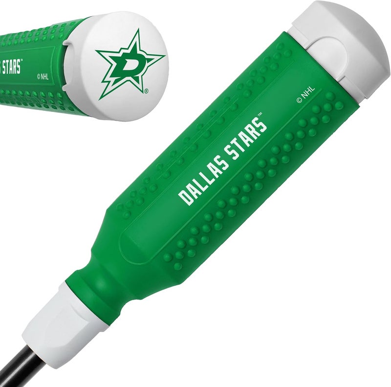 Megapro ® NHL® Team Edition Multi-bit Screwdriver | Officially Licensed NHL® Gear | Durable, Ergonomic, Pro-Grade Screwdriver (Dallas Stars™) - Image 1